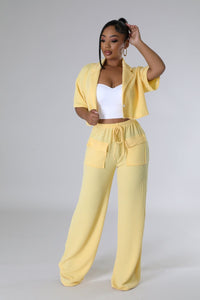 Out The Door Pant Set