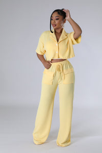 Out The Door Pant Set